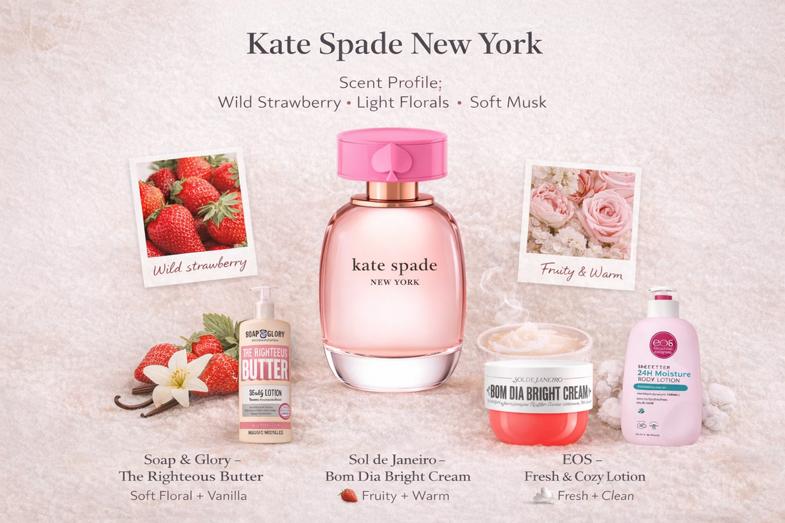 Kate Spade New York: Best Lotion Pairings for Perfume Layering