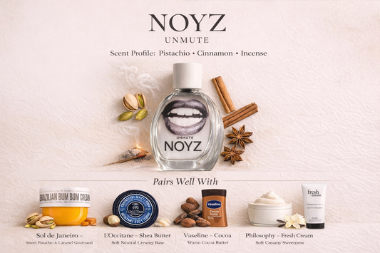 Unmute by Noyz: Best Lotion Pairings for Perfume Layering