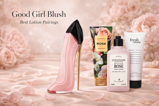 Good Girl Blush by Carolina Herrea: Best Lotion Pairings for Perfume Layering