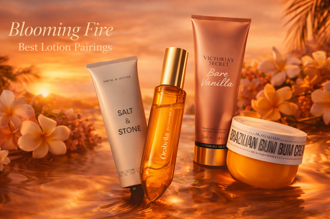 Blooming Fire by Orebella: Best Lotion Parings for Perfume Layering